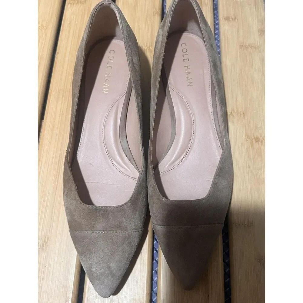 Cole-haan Women's Grey and Green Loafers